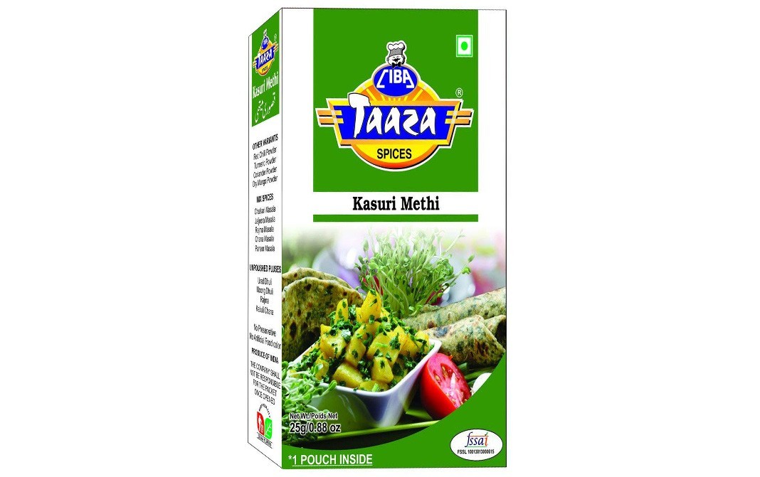 Ciba Taaza Kasuri Methi    Box  25 grams